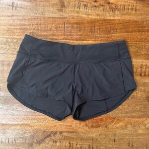 Lululemon Speed Up Shorts – Black, Size 4 – Gently Used